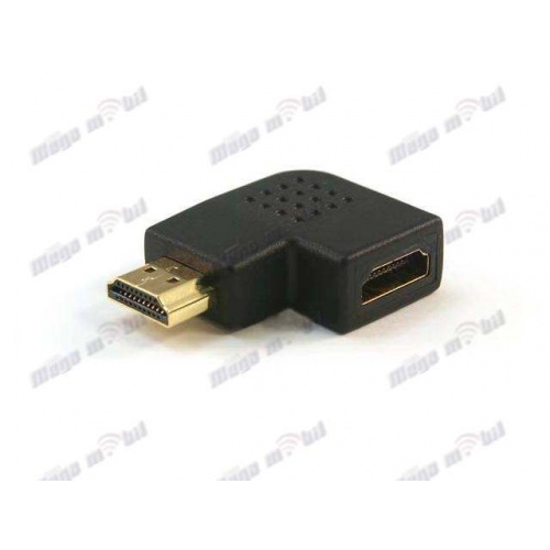 Adapter HDMI M/F 90 degree right angle