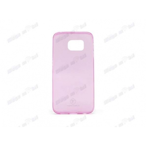 Futrola Samsung S6 Edge Teracell Skin pink.