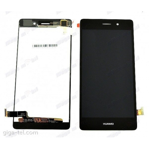 Ekran Huawei P8 lite komplet black.