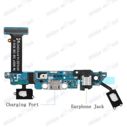Konektor za polnenje Samsung G920F/S6 so flet