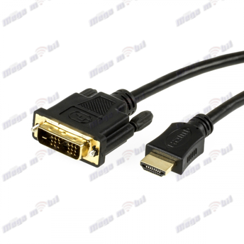 Kabel HDMI/DVI (18+1) 3m