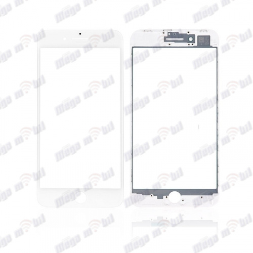 Staklo iPhone 8 plus White so Ramka i OCA