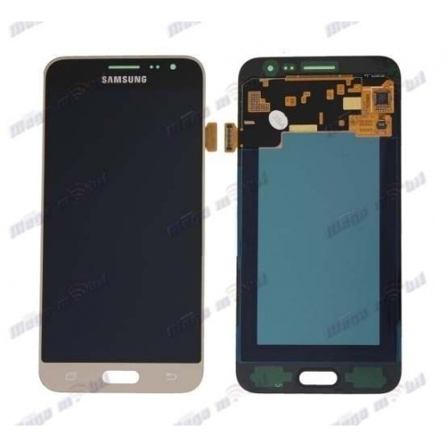 Ekran Samsung J320F/J3 2016 komplet Gold full org