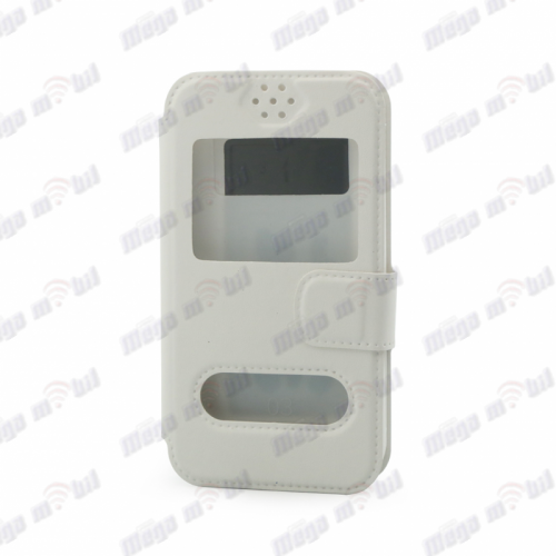 Futrola Uni Silikon View 5.0-5.5 White