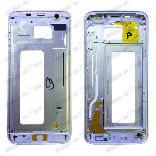 Maska sredisna Samsung S7/G930 silver