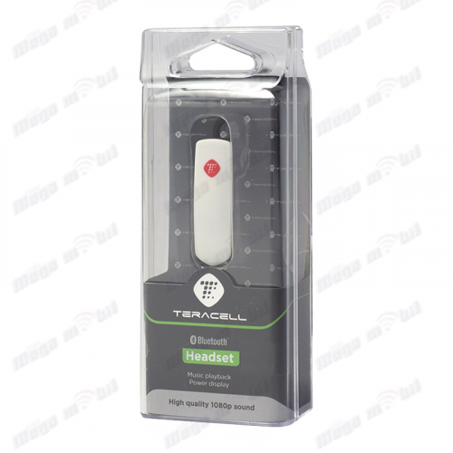 Bluetooth slusalka Teracell D1/AP1 White