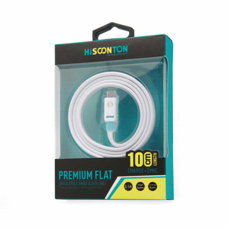Data Kabel Micro Premium 2.1A 1m