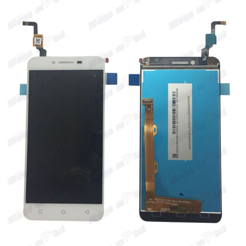 Ekran Lenovo K5 komplet white (Yellow flex)