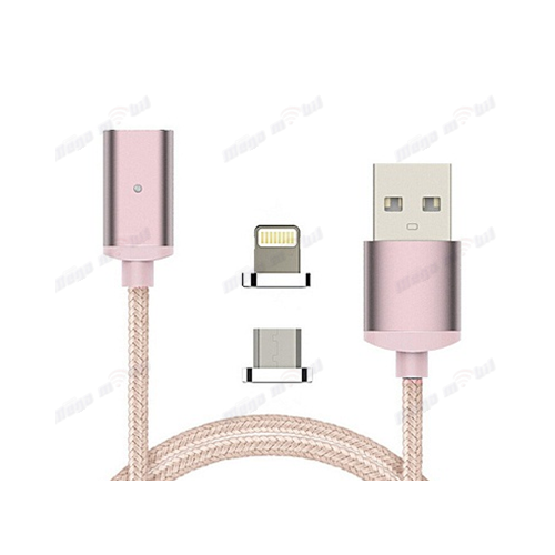 Data Kabel iPhone/Micro Magnetic Fast charging