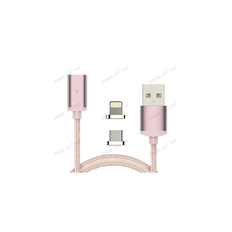 Data Kabel iPhone/Micro Magnetic Fast charging