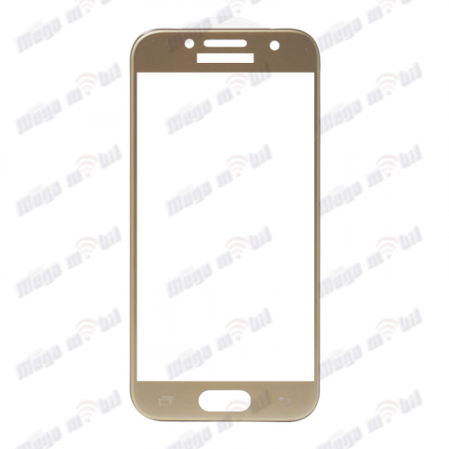 Tempered glass za Samsung A3 2017/A320F 4D gold