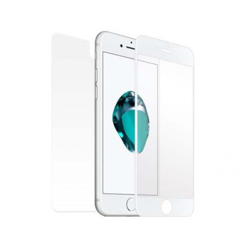 Tempered glass za iPhone 8/iPhone 7 Mocoll 3D white
